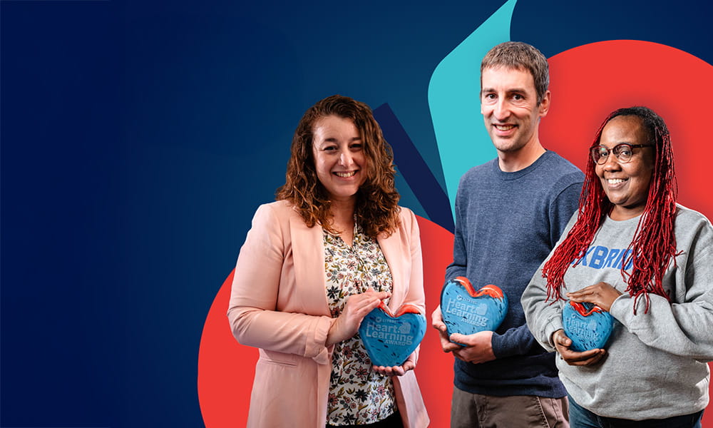 2024-2025 CHOLA Grand Prize Winners holding their awards