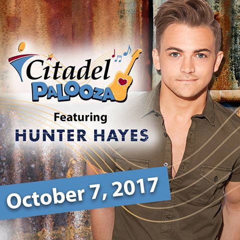 Citadel Palooza will feature Hunter Hayes.