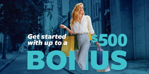 Get up to a $500 bonus with a UGC account