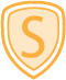 secure, yellow security shield