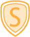 secure, yellow security shield