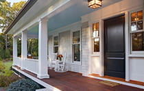 Front porch of a home