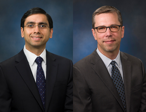Anand Solanki, CFO, and Philip Faris, SVP of Marketing. 