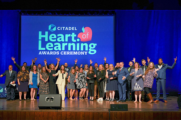 Citadel Credit Union announced the Grand Prize Winners of its Citadel Heart of Learning Awards.