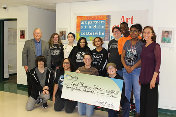 Citadel Supports Coatesville Art Partners Studi