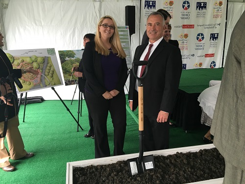 Jeff March, Citadel President and CEO and April Dunn, Account Specialist