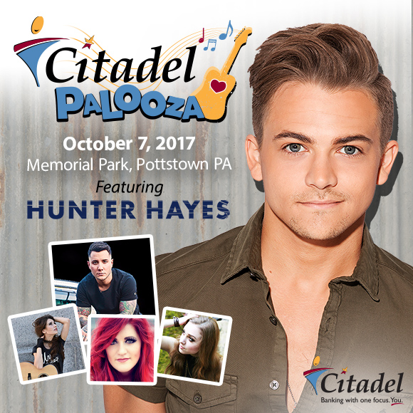 Hunter Hayes Citadel Palooza